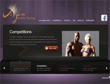 Tablet Screenshot of aglowtanning.com